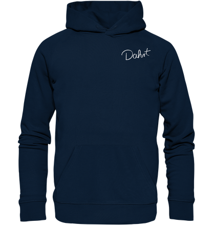 D4HRT Unterschrift - Organic Basic Hoodie