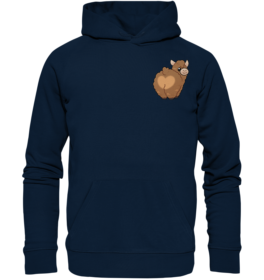 FlauschigTV Butt - Organic Basic Hoodie