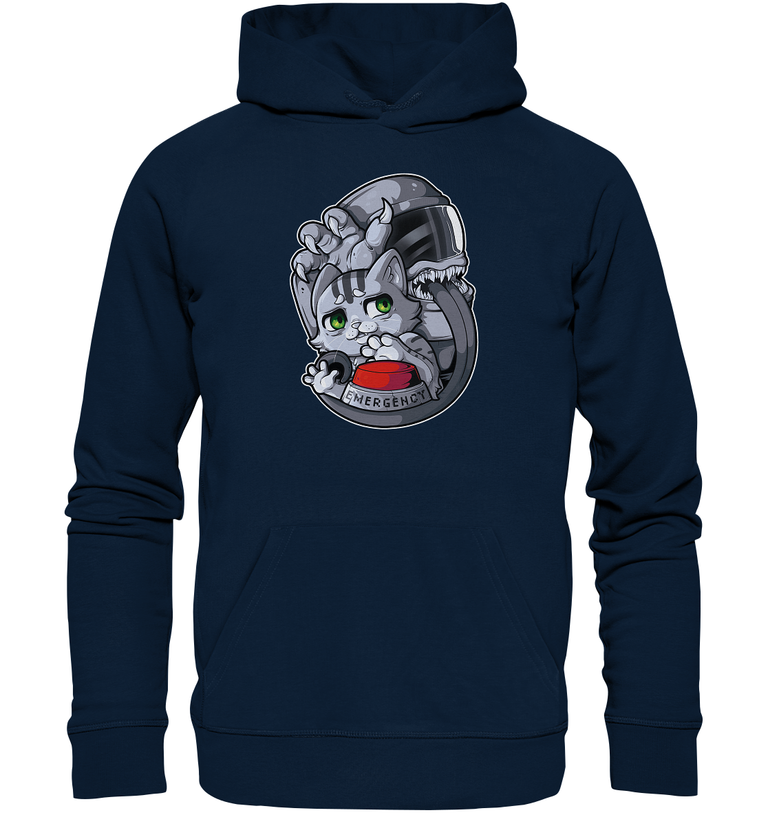 FeineKatze Among Kopf - Organic Basic Hoodie