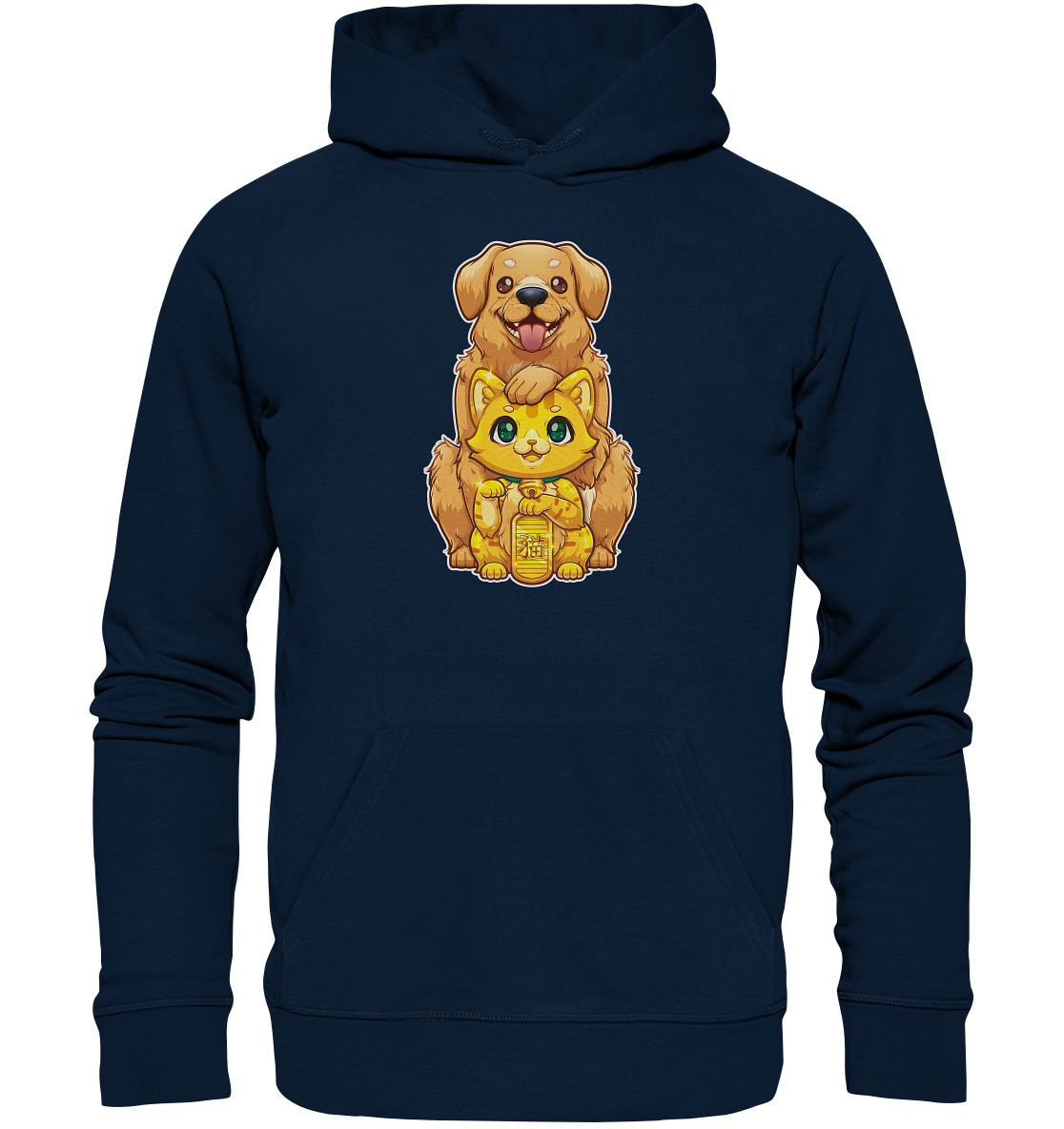 FeineKatze Goldig - Organic Basic Hoodie