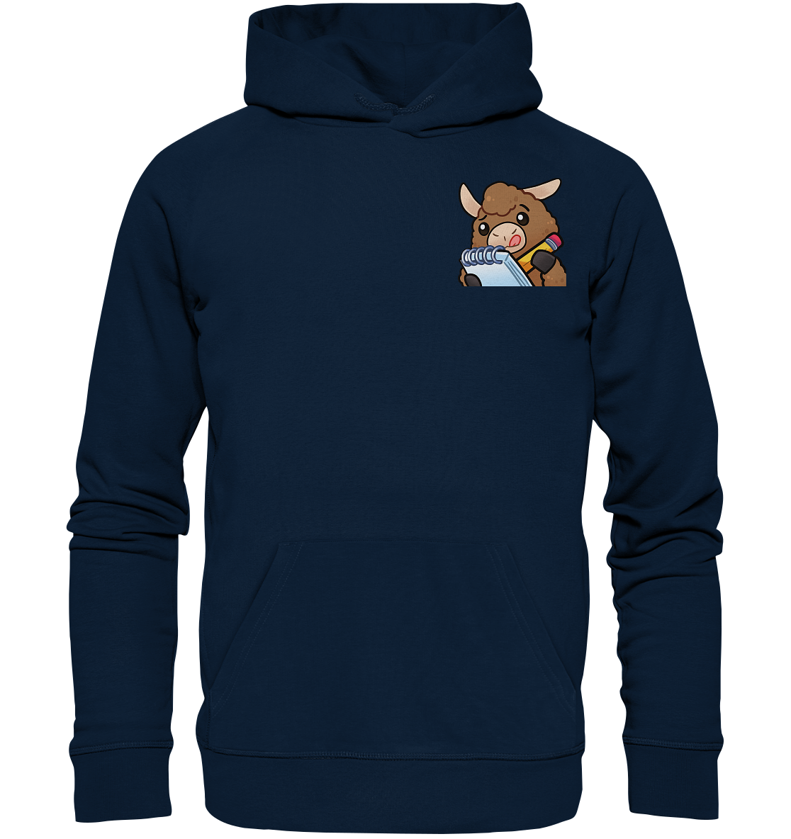 FlauschigTV Note - Organic Basic Hoodie