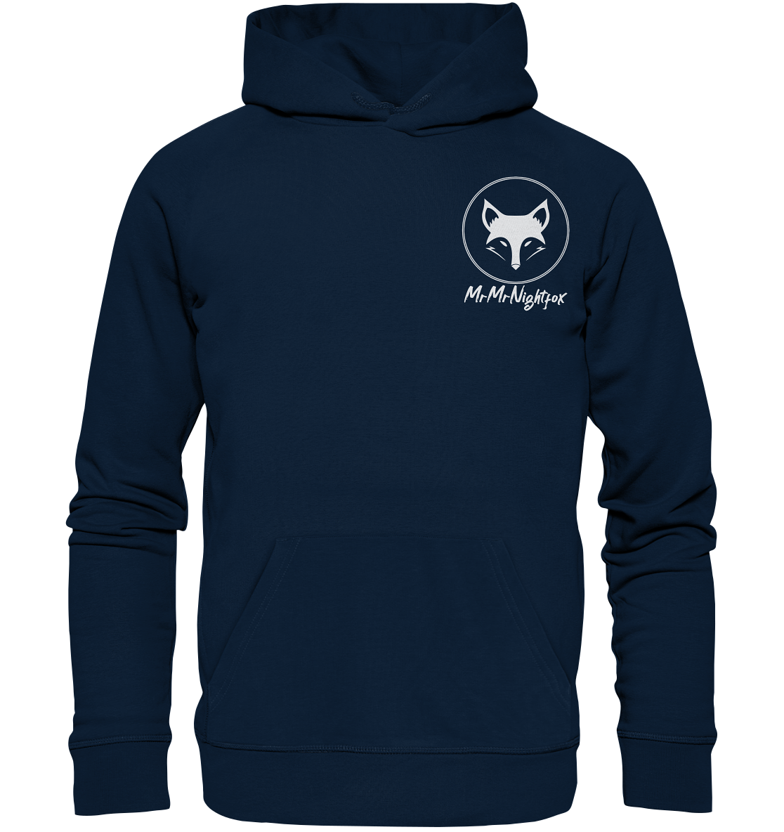 MrMrNightfox Logo - Organic Basic Hoodie