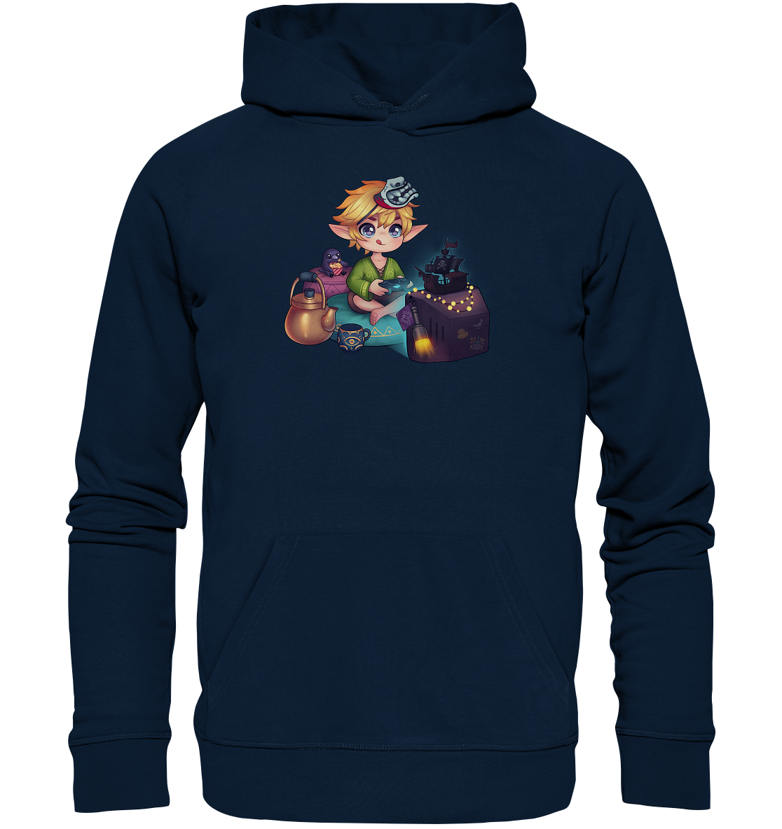 StefanBzockt Gamingroom - Organic Basic Hoodie