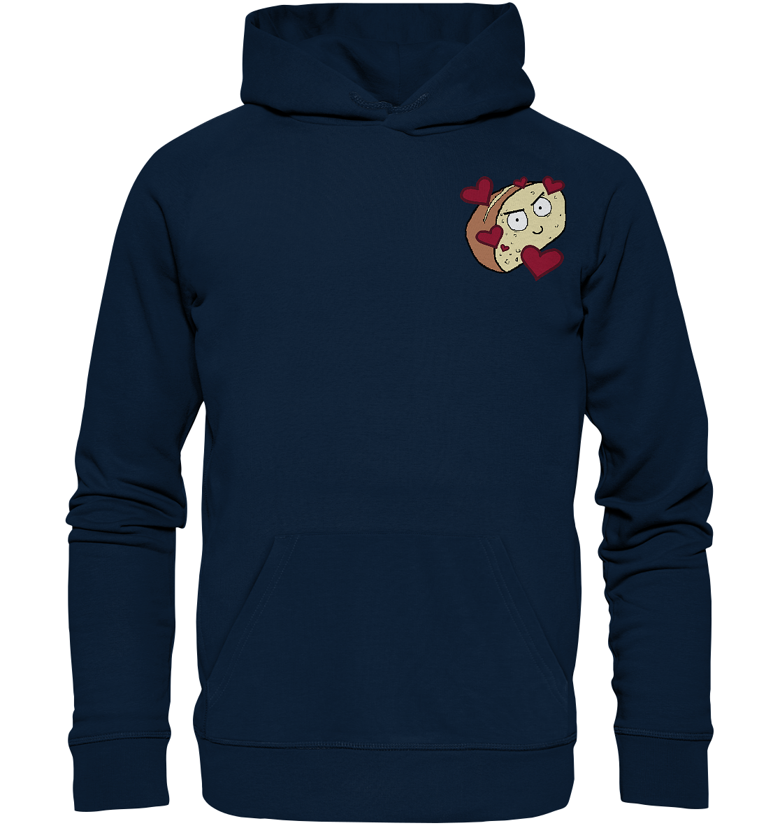 Aylana87 Herzbrot - Organic Basic Hoodie