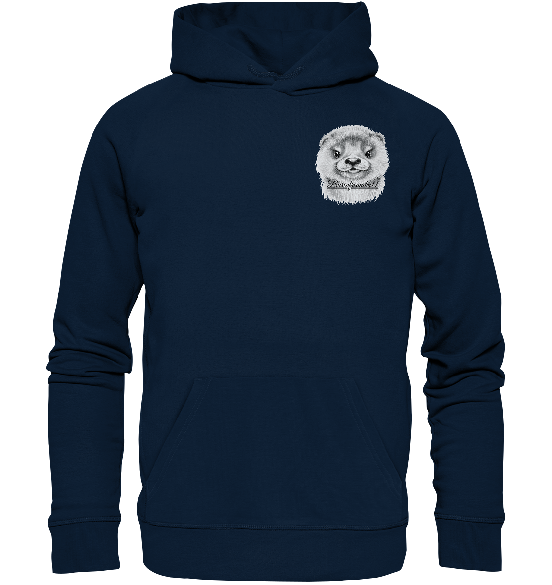 Busenfreundin11 Logo - Organic Basic Hoodie