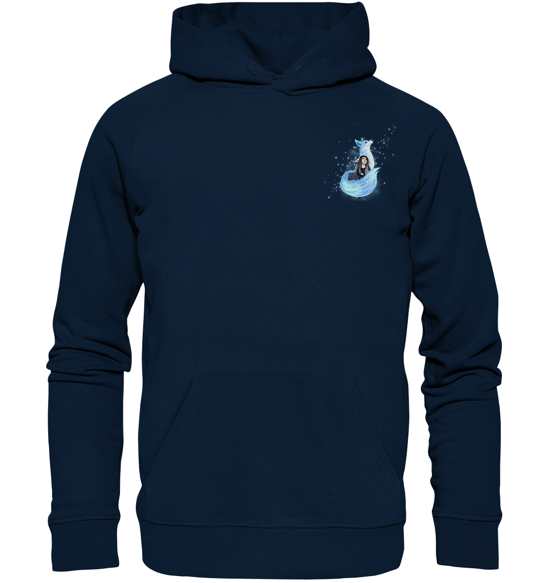 Ice_Kiki Design - Organic Basic Hoodie