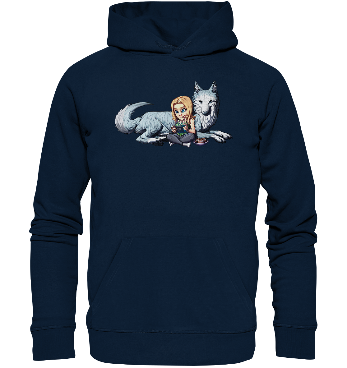 StaceyLucia Wolf - Organic Basic Hoodie