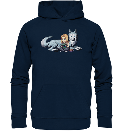 StaceyLucia Wolf - Organic Basic Hoodie