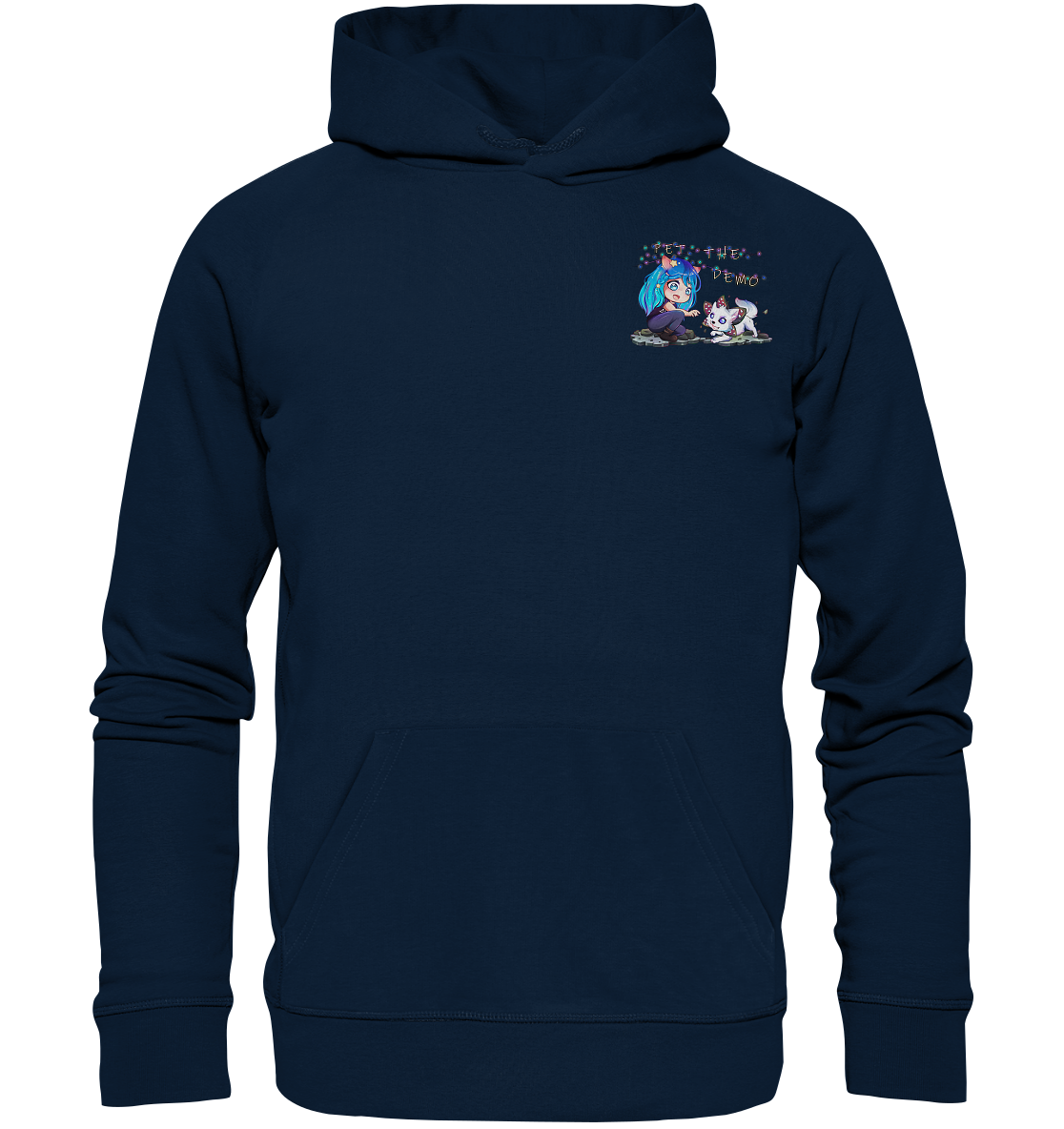 Vuipecula PetTheDemo - Organic Basic Hoodie