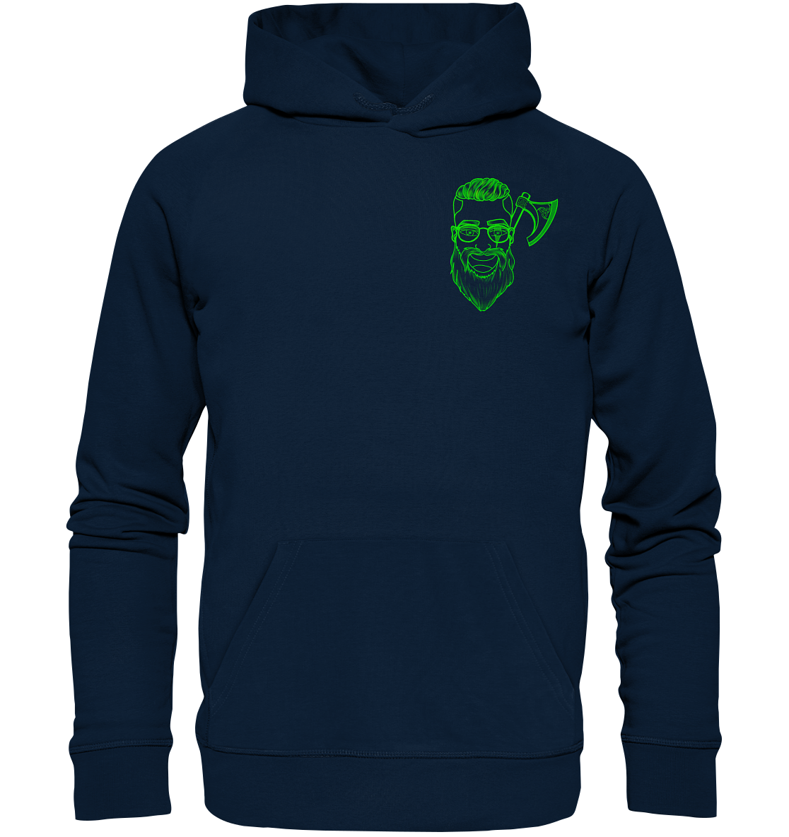 Adropon Outlines - Organic Basic Hoodie