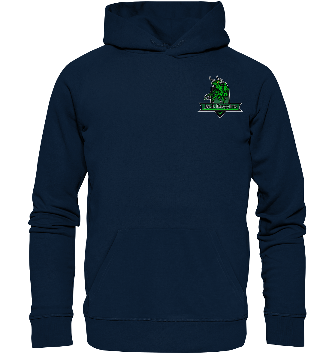 JackDeggino Logo - Organic Basic Hoodie