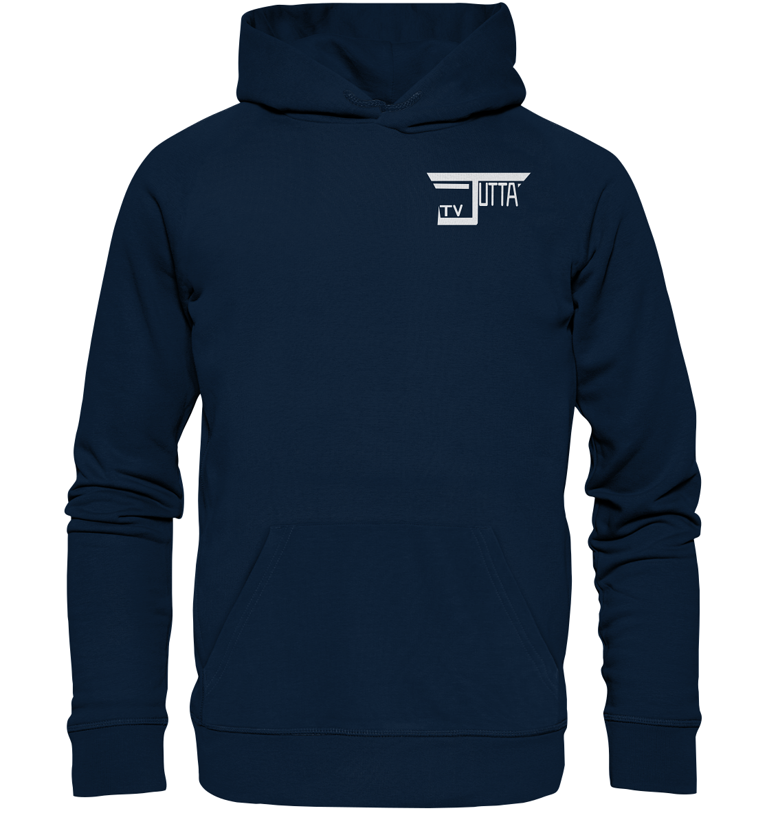 Jutta_tv Schriftzug - Organic Basic Hoodie