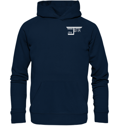 Jutta_tv Schriftzug - Organic Basic Hoodie