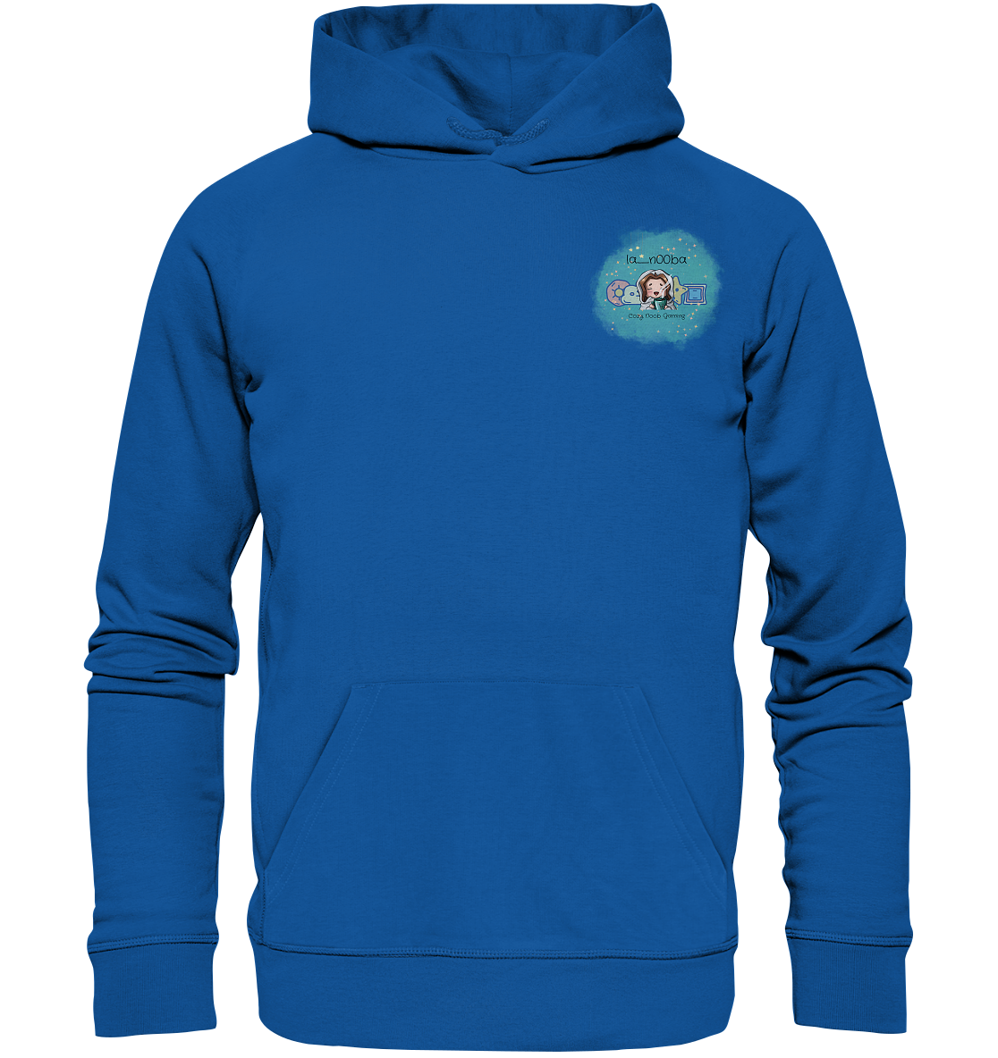La_N00ba Logo - Organic Basic Hoodie