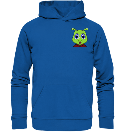 Raupi Face - Organic Basic Hoodie