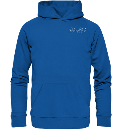 RobiusBlack Unterschrift - Organic Basic Hoodie