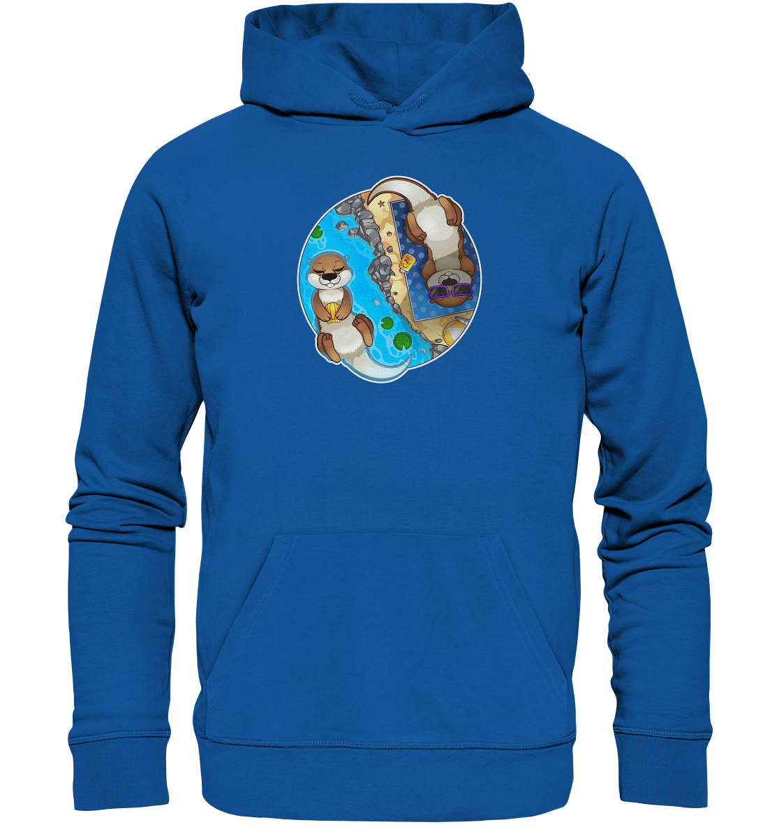 FeineKatze Otter - Organic Basic Hoodie