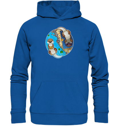 FeineKatze Otter - Organic Basic Hoodie