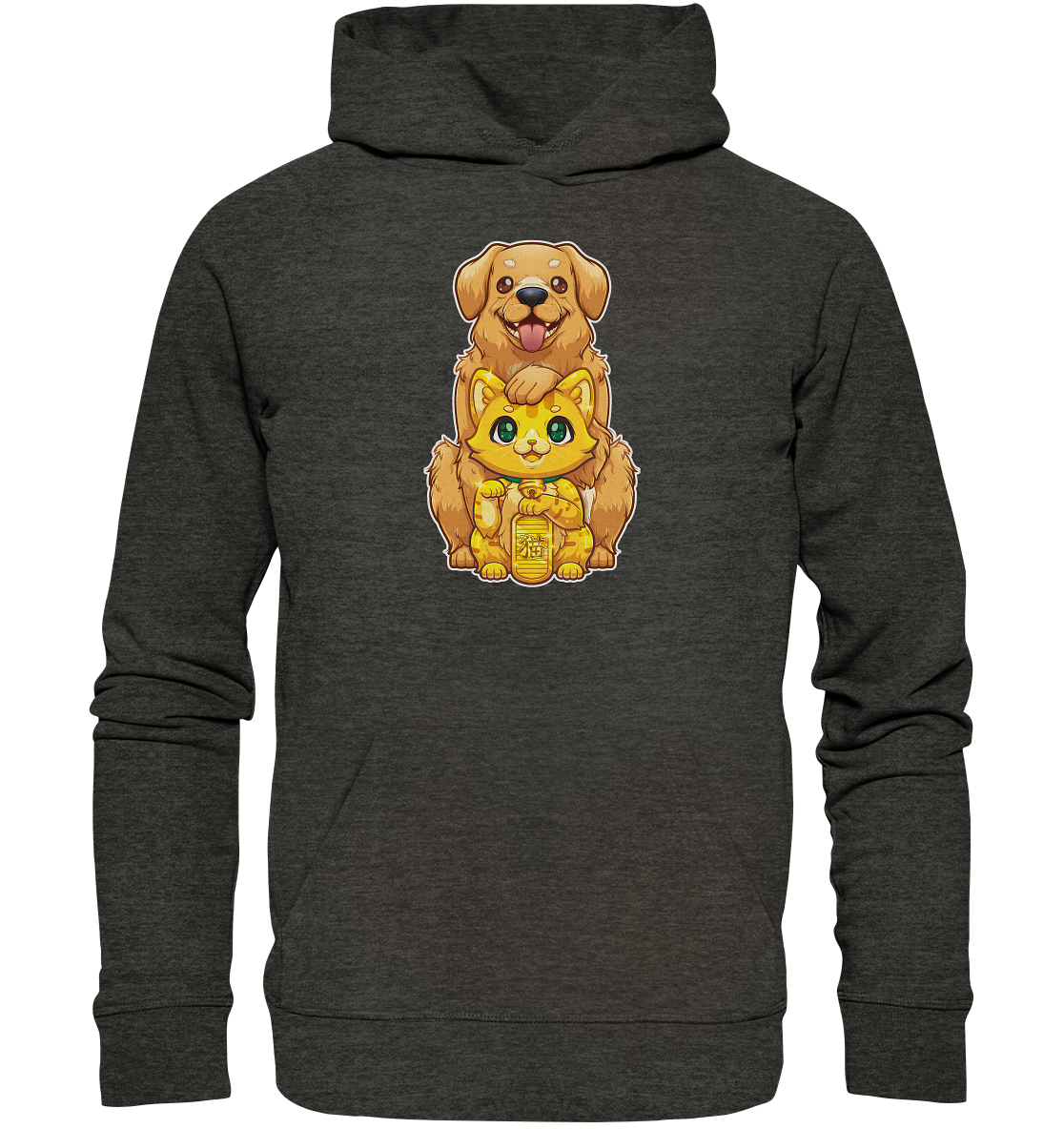 FeineKatze Goldig - Organic Basic Hoodie