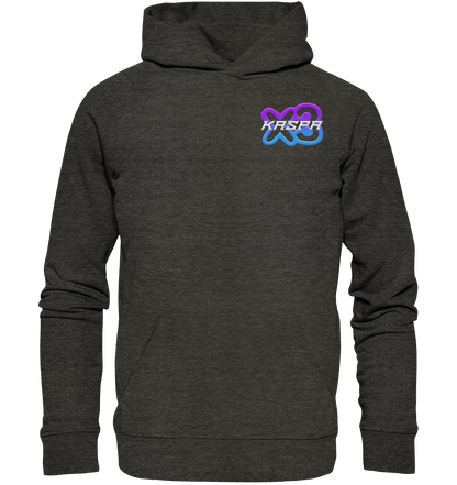 x3_kaspa Logo - Organic Basic Hoodie