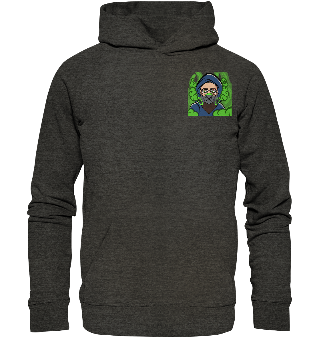Adropon Mask - Organic Basic Hoodie