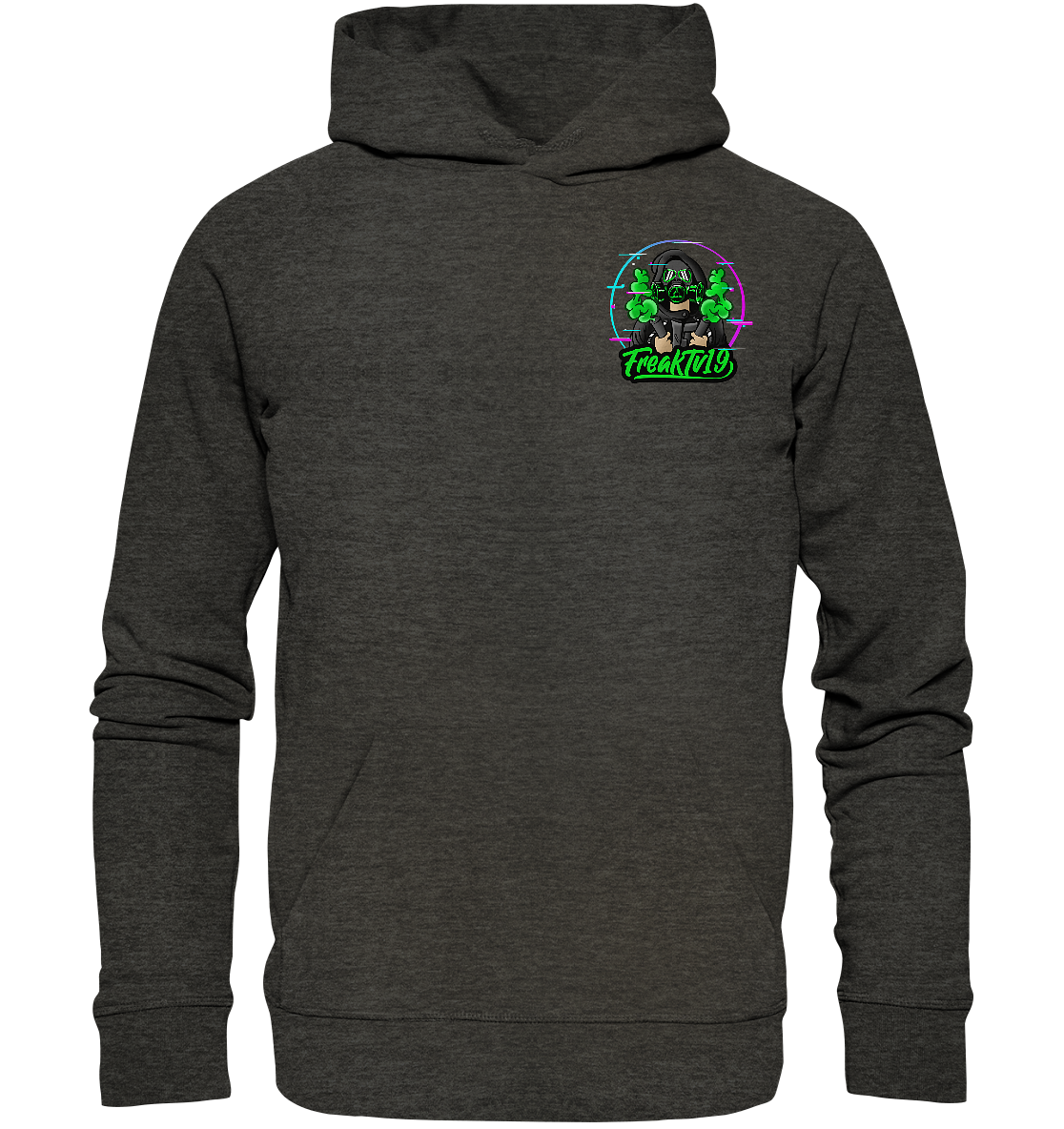 FreakTV19 Logo - Organic Basic Hoodie