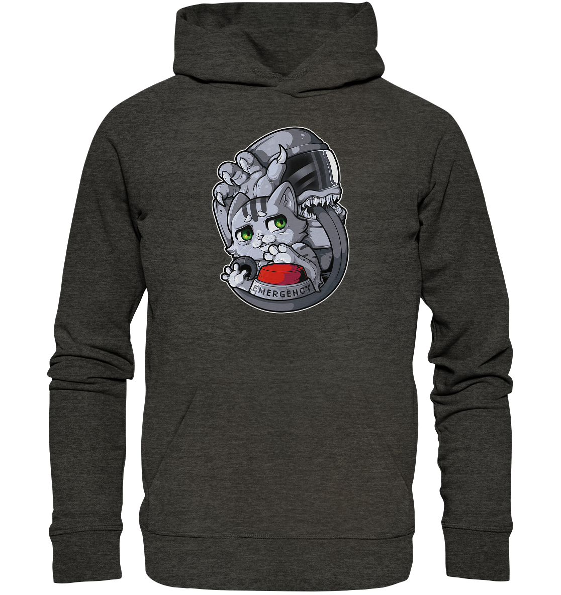 FeineKatze Among Kopf - Organic Basic Hoodie