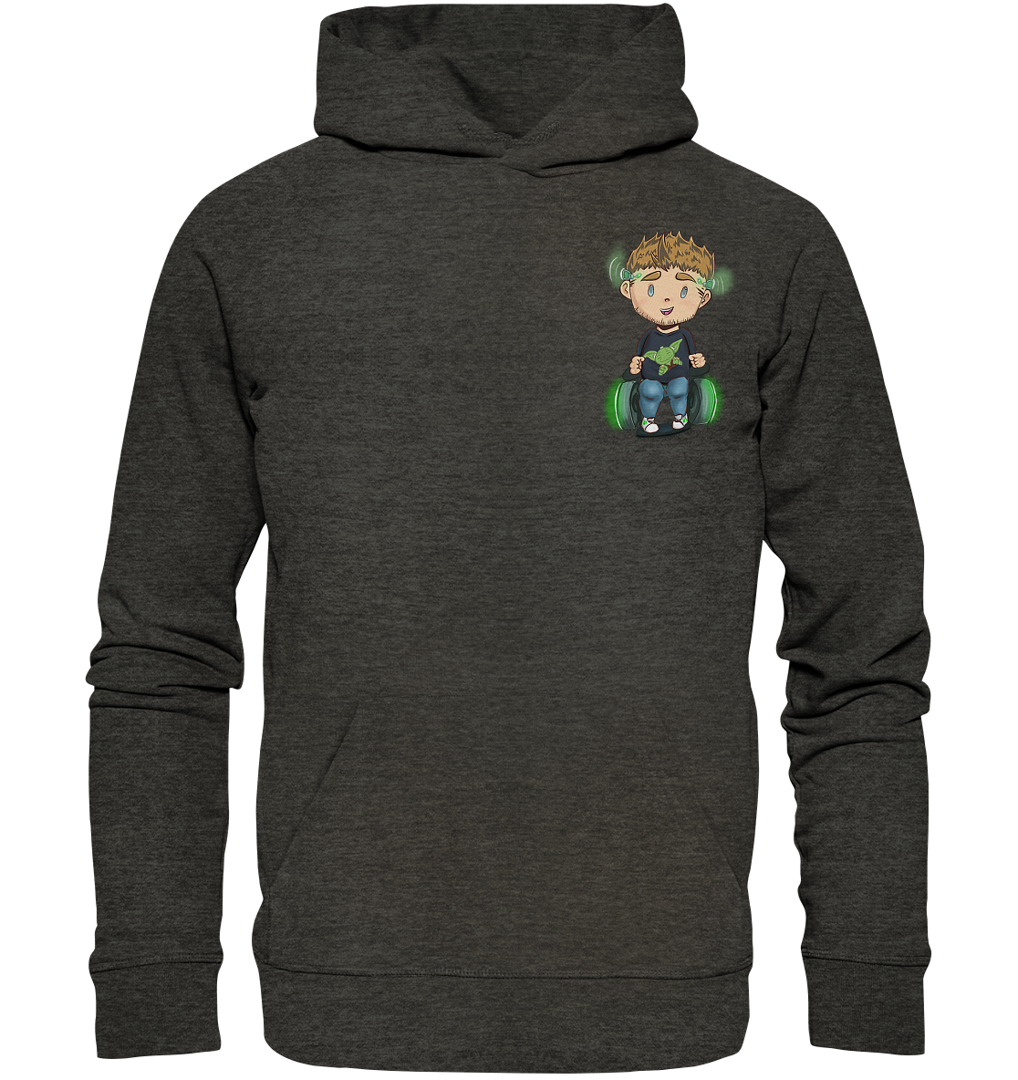 NoHandsNoSchoki Yoda - Organic Basic Hoodie