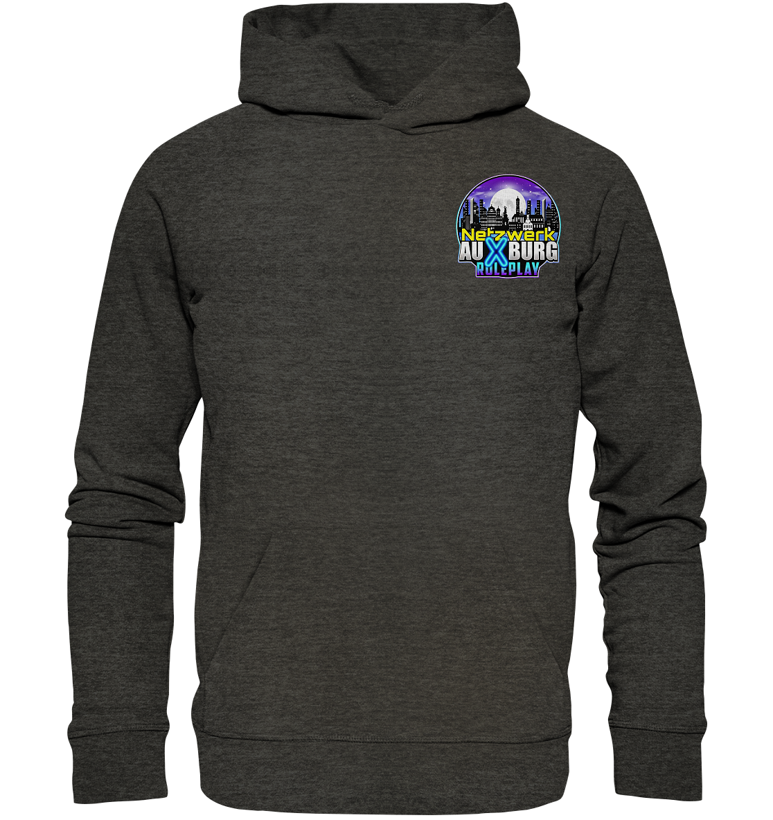 Auxburger Roleplay Logo - Organic Basic Hoodie