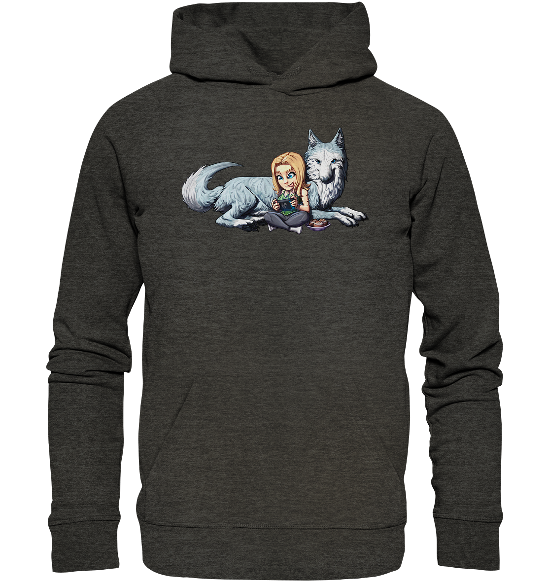 StaceyLucia Wolf - Organic Basic Hoodie