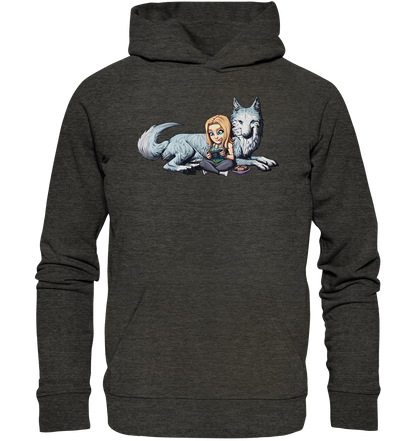 StaceyLucia Wolf - Organic Basic Hoodie