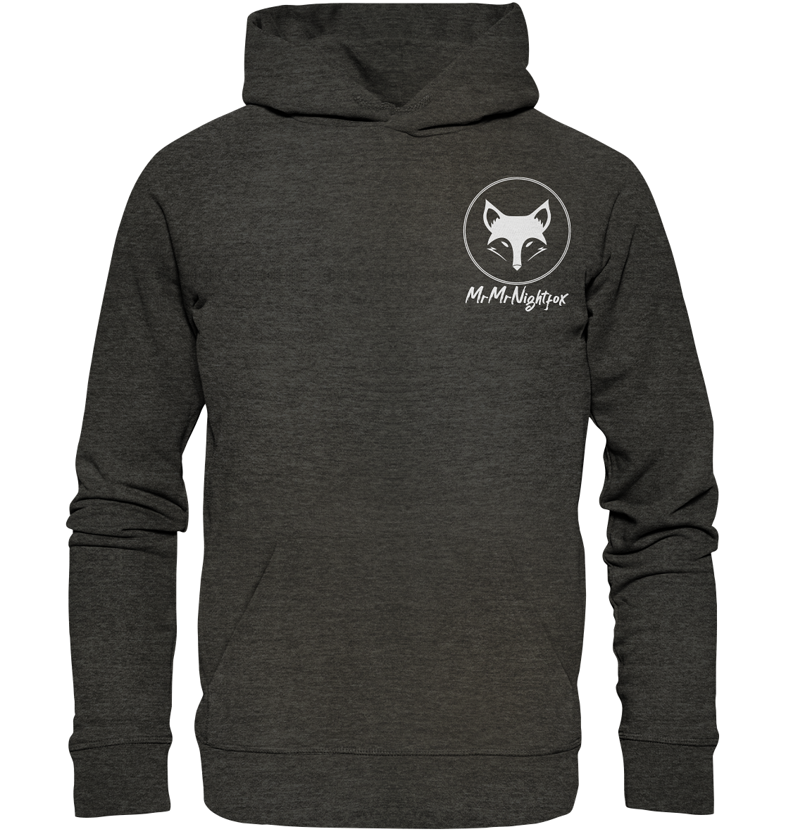 MrMrNightfox Logo - Organic Basic Hoodie