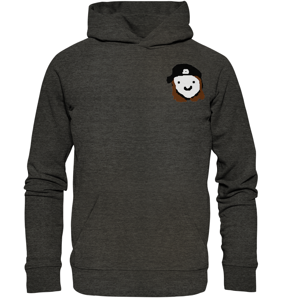 inVertLance Smile - Organic Basic Hoodie
