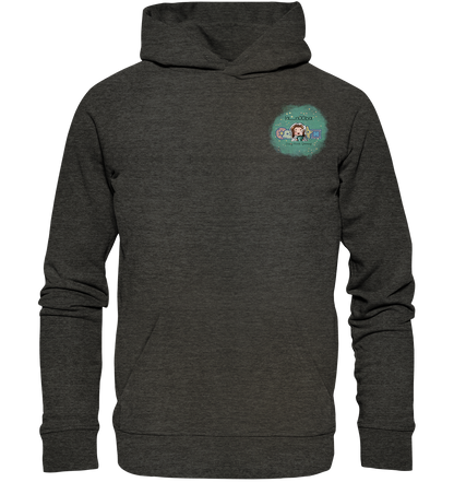 La_N00ba Logo - Organic Basic Hoodie