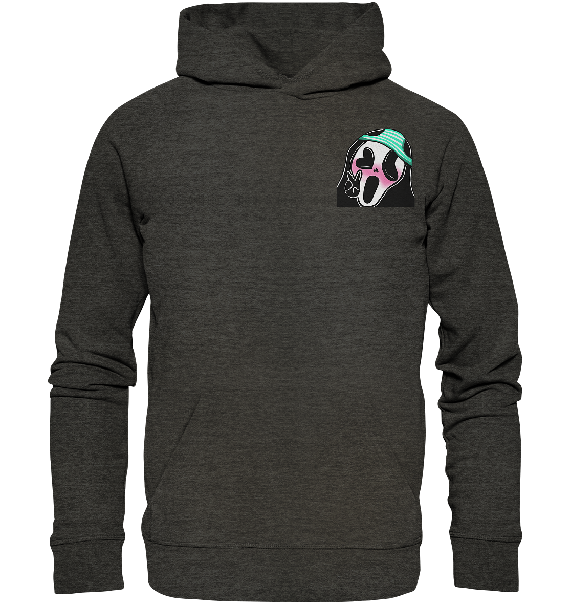 Purple_Dragon GhostFace - Organic Basic Hoodie