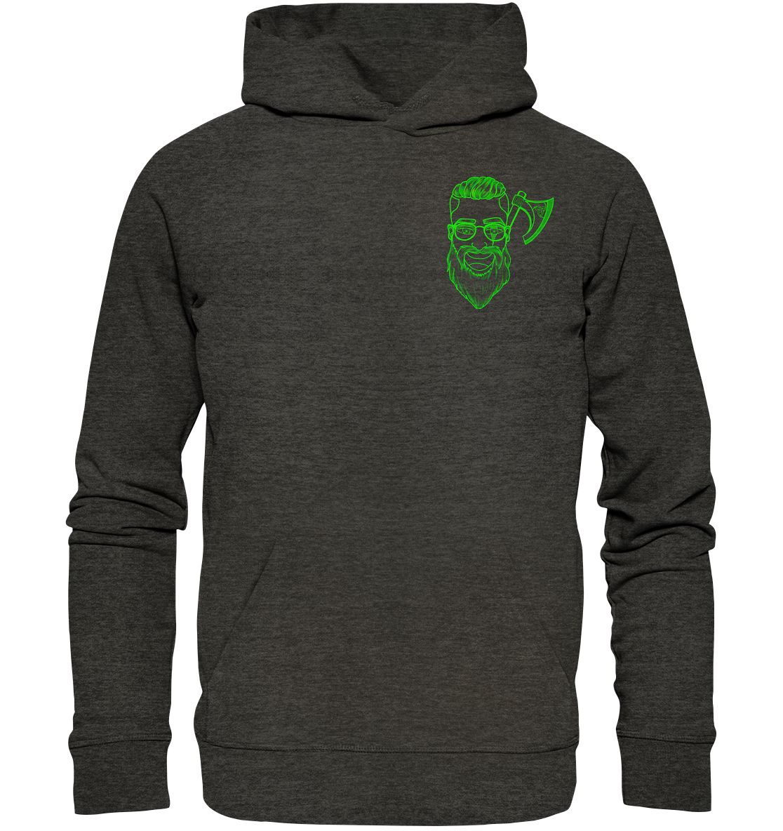 Adropon Outlines - Organic Basic Hoodie