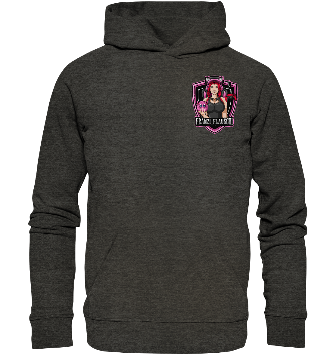 Franzi_Flauschi Logo - Organic Basic Hoodie