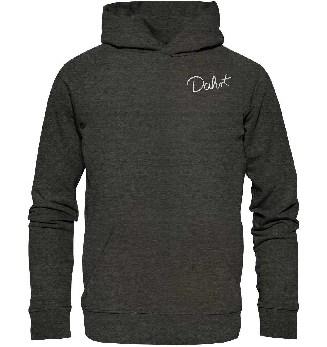 D4HRT Unterschrift - Organic Basic Hoodie