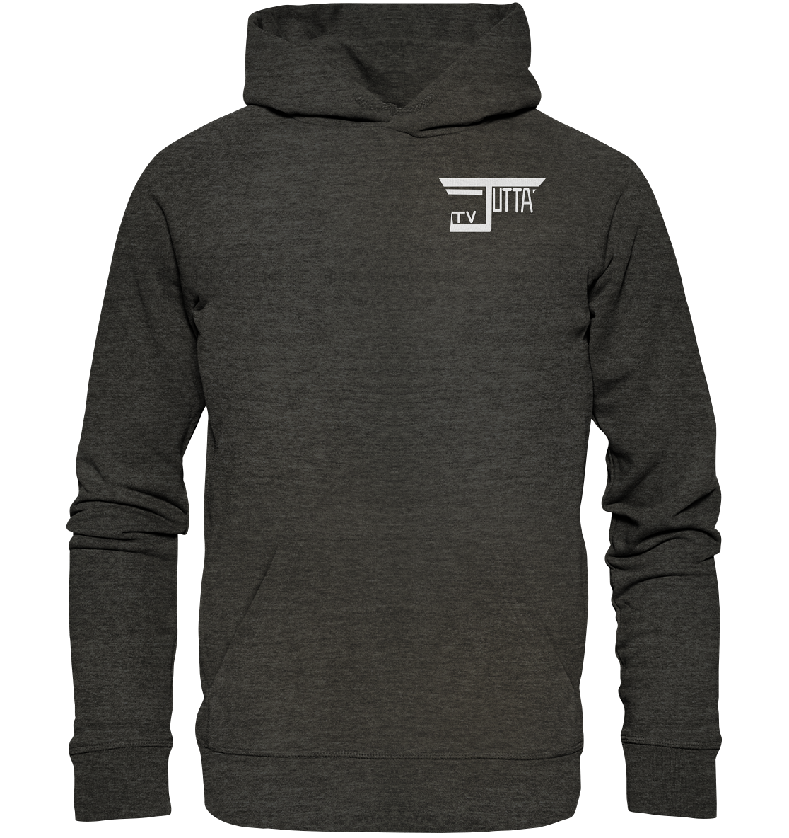 Jutta_tv Schriftzug - Organic Basic Hoodie