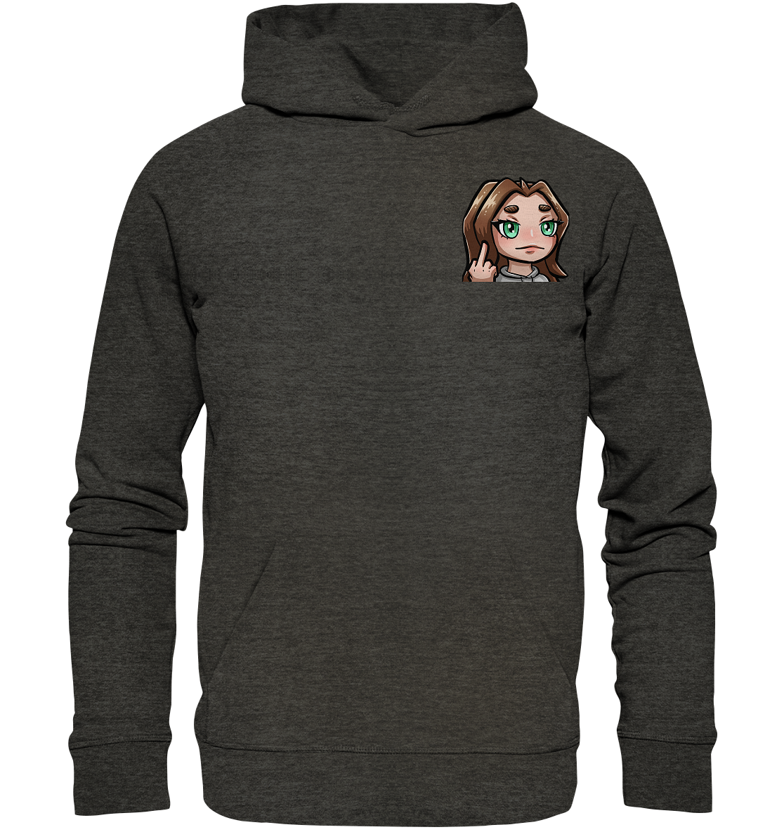 La_N00ba FU - Organic Basic Hoodie