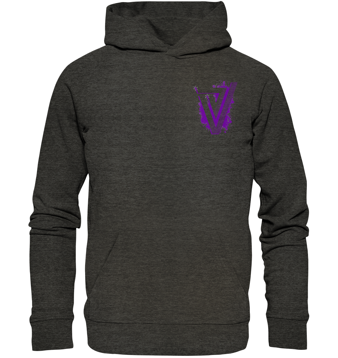 Verdipwnz Splash - Organic Basic Hoodie