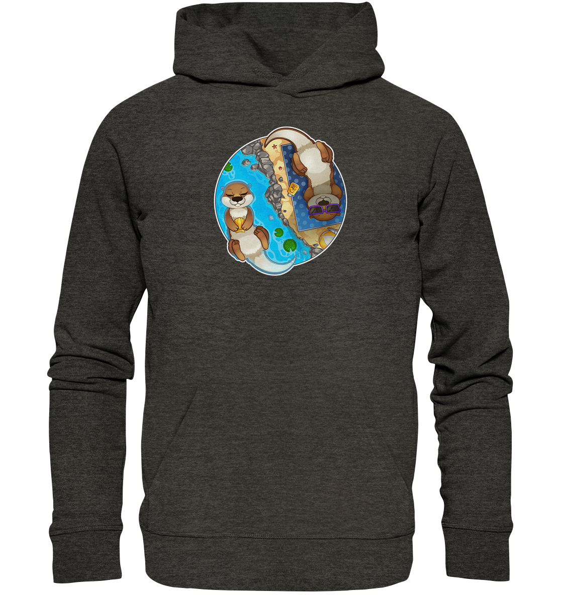 FeineKatze Otter - Organic Basic Hoodie