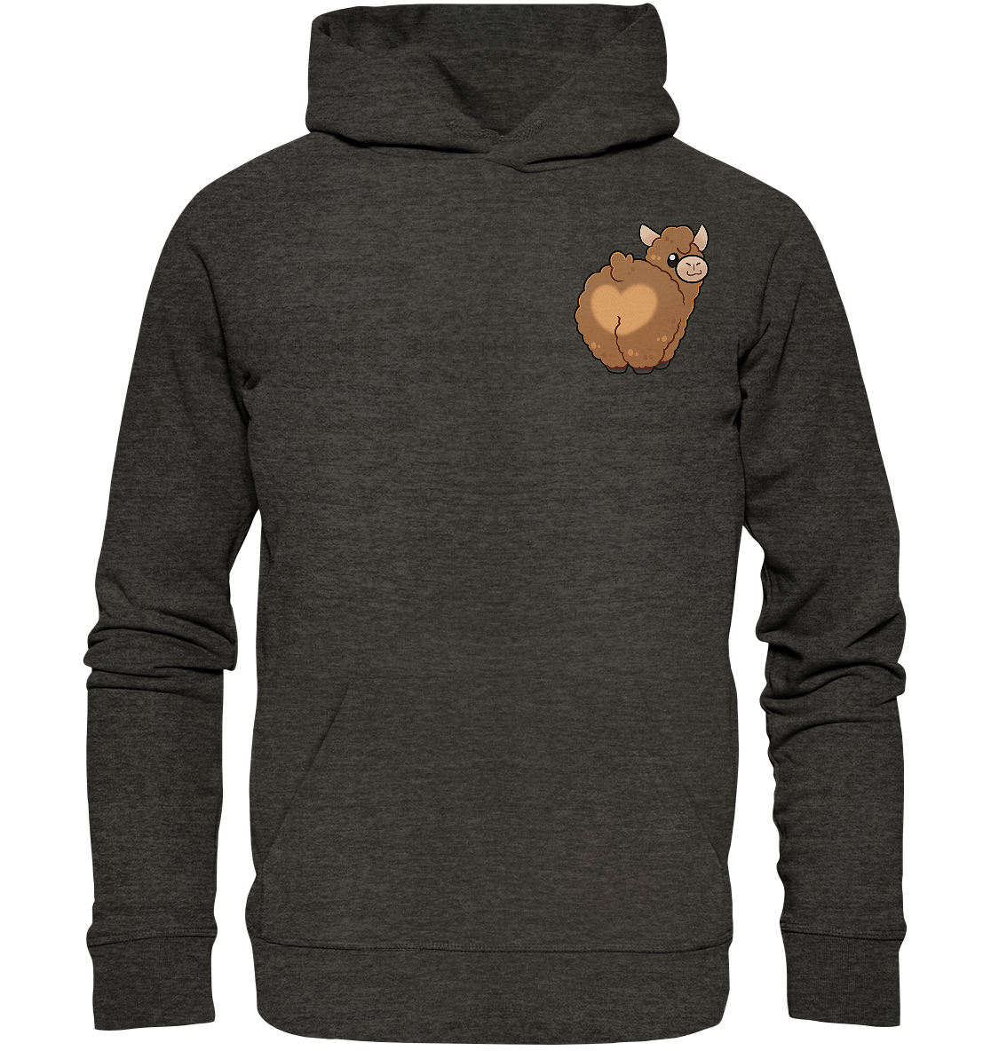 FlauschigTV Butt - Organic Basic Hoodie