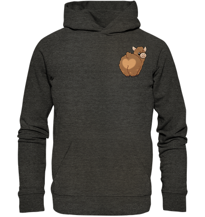 FlauschigTV Butt - Organic Basic Hoodie