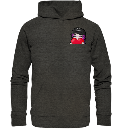 x3_kaspa Love - Organic Basic Hoodie