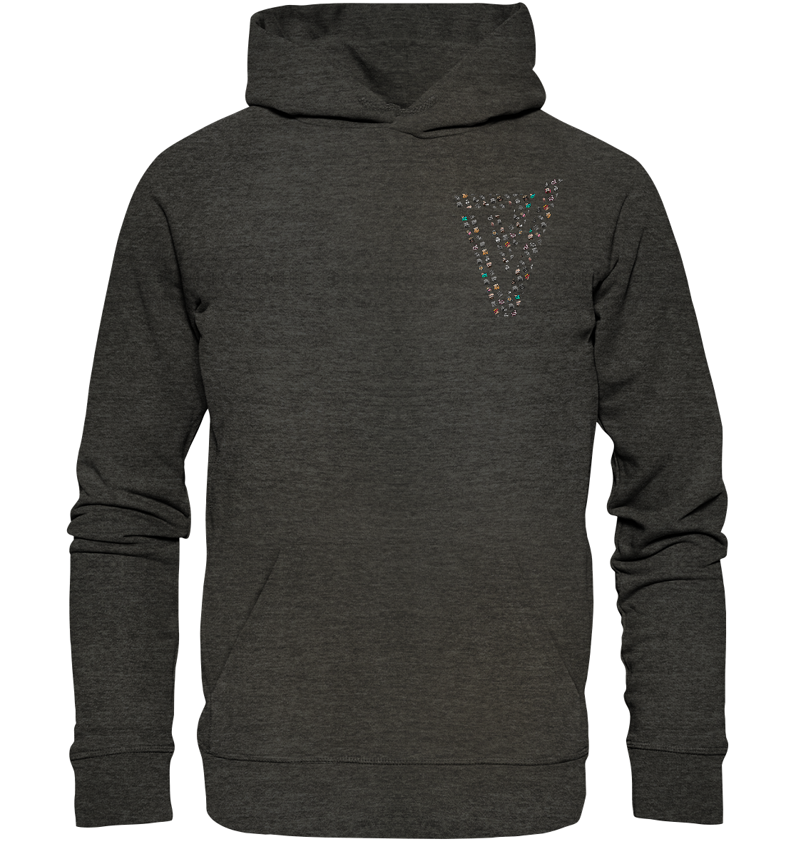 Verdipwnz Emotes - Organic Basic Hoodie