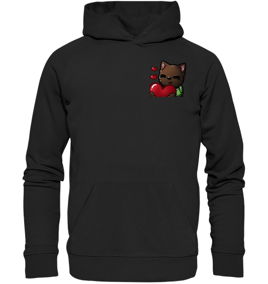 KykyNeko Love - Organic Basic Hoodie