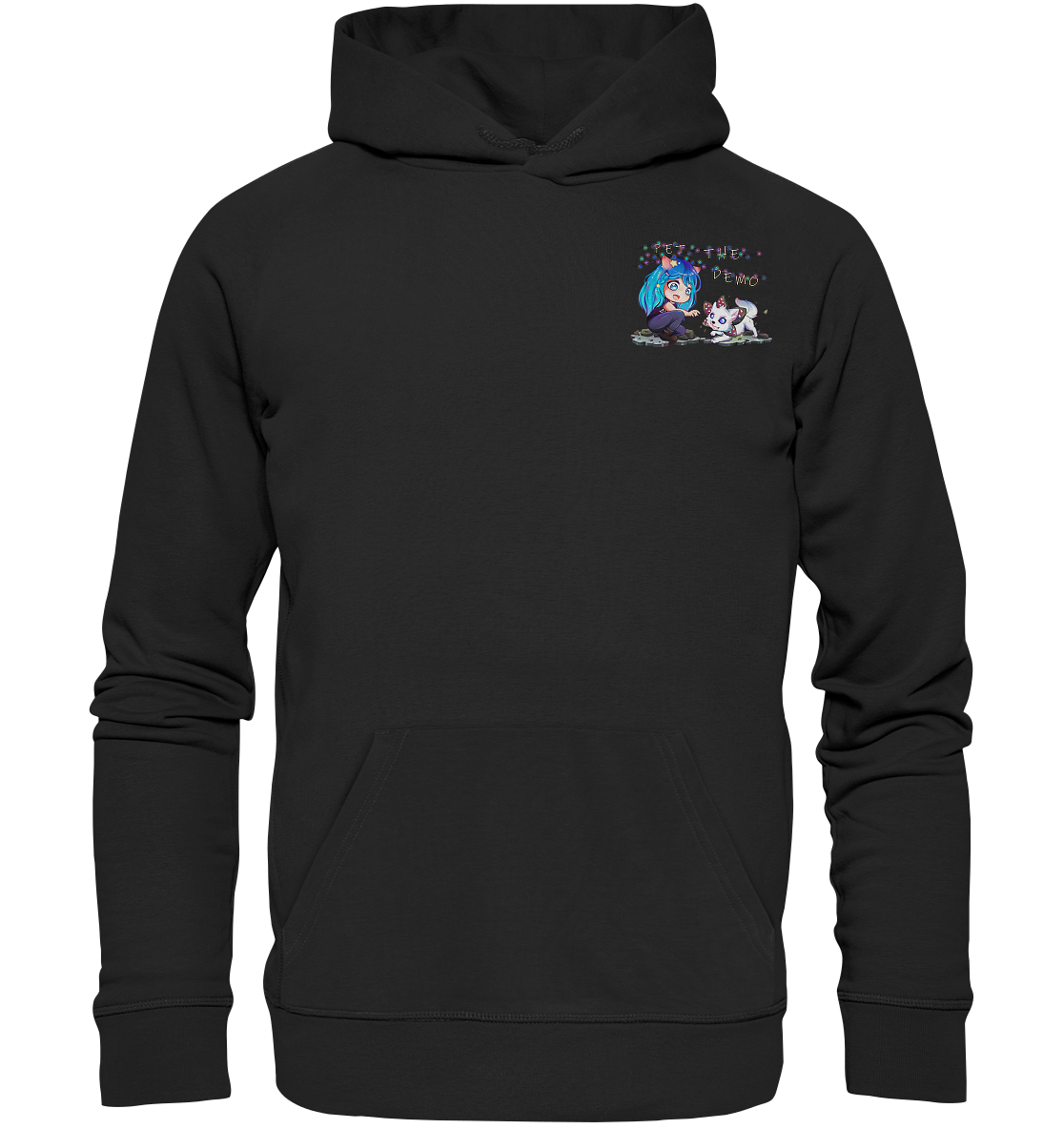Vuipecula PetTheDemo - Organic Basic Hoodie