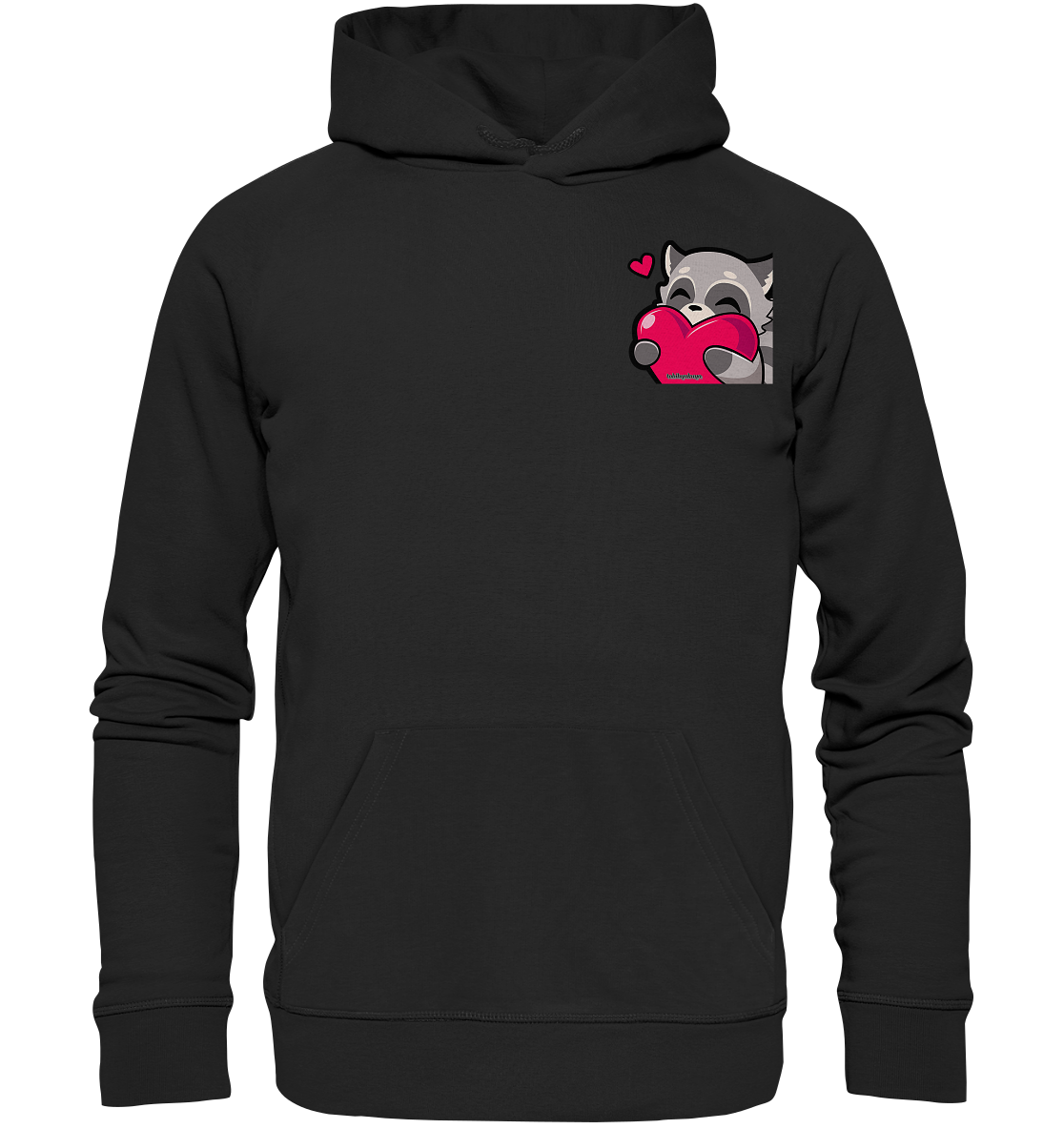 Tobihyakuya Love - Organic Basic Hoodie