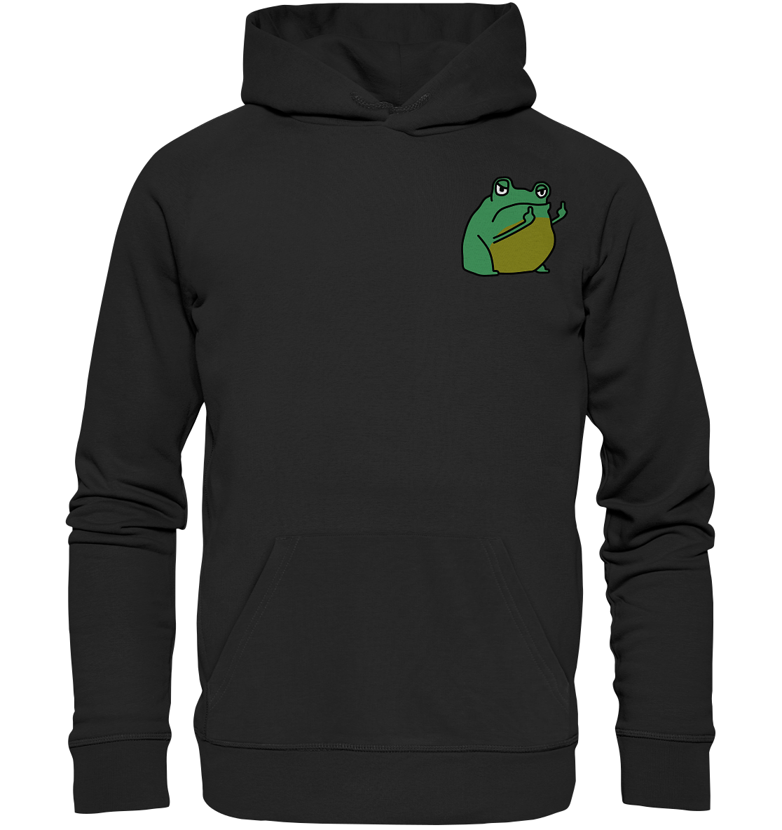 Aylana87 Kackfrosch - Organic Basic Hoodie